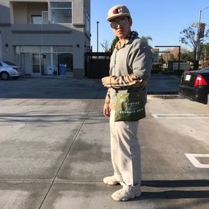 Undercover X Zeptepi Waxed Plastic Feel Sling Bag